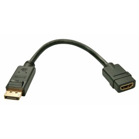 Adattatore DisplayPort con HDMI LINDY 41005 Nero 15 cm di LINDY, Adattatori DP-HDMI - Rif: S77185993, Prezzo: 12,27 €, Sconto: %