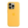 Protection pour téléphone portable Apple MWNK3ZM/A Jaune iPhone 15 Pro de Apple, Housses et étuis téléphones portables - Réf ...