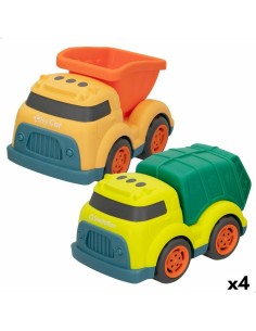 Set mit Fahrzeugen für öffentliche Bauarbeiten 1:64 22 x 22 cm | Tienda24 Tienda24.eu