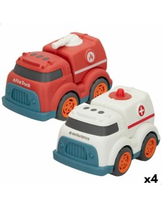 Toy car Bandai Goo Jit Zu 12 x 6 cm Red | Tienda24 Tienda24.eu