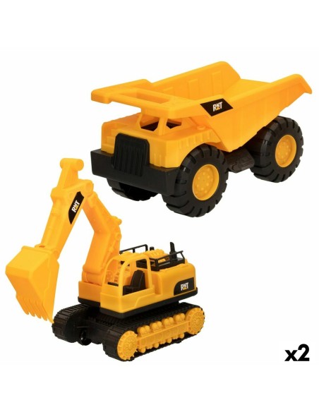 Construction Vehicles Speed & Go 13 x 27 x 19 cm (2 Units) | Tienda24 Tienda24.eu