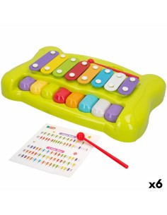 Set of toy musical instruments Woomax Wood 14,5 x 4,5 x 14,5 cm (4 Units) | Tienda24 Tienda24.eu