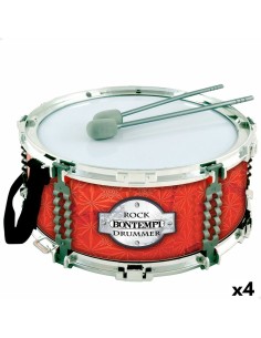 Tamburo Bontempi Plastica 30,5 x 13,5 x 30,5 cm (4 Unità) da Bontempi, Tamburi e percussioni - Ref: S8900686, Precio: 61,09 €...