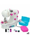 Toy sewing machine Cra-Z-Art Shimmer 'n Sparkle 18,5 x 19 x 11 cm (2 Units) | Tienda24 Tienda24.eu