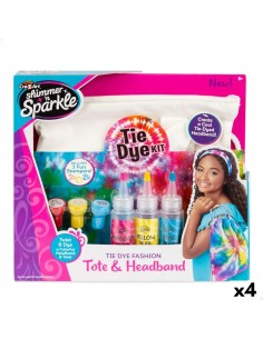 Jogo de Trabalhos Manuais Cra-Z-Art SHIMMER N SPARKLE-SET TIE&DYE 4 Unidades de Cra-Z-Art, Joalharia - Ref: S8900728, Precio:...