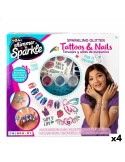 Conjunto de Beleza Cra-Z-Art 1 x 8,5 x 1 cm Infantil Tatuagens Unhas 4 Unidades | Tienda24 Tienda24.eu