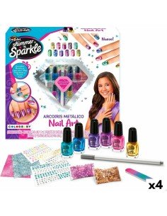 Conjunto de Beleza Cra-Z-Art 1 x 8,5 x 1 cm Infantil Tatuagens Unhas 4 Unidades | Tienda24 Tienda24.eu