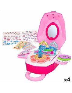 Set de manicure Cra-Z-Art Shimmer 'n Sparkle Style Deluxe 14 x 6 x 10 cm 4 Unidades Infantil | Tienda24 Tienda24.eu