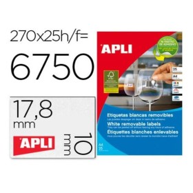 Labels Apli White by Apli, Adhesive labels and stickers - Ref: S77192697, Price: 14,29 €, Discount: %