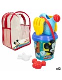 Conjunto de brinquedos de praia Mickey Mouse Ø 18 cm Polipropileno (12 Unidades) | Tienda24 Tienda24.eu