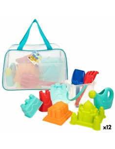 Conjunto de brinquedos de praia Unicorn Multicolor 30 x 17 cm | Tienda24 Tienda24.eu