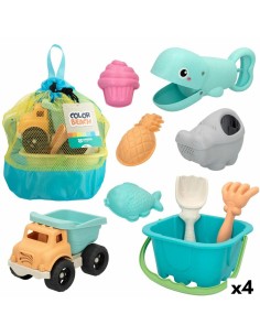 Beach toys set Colorbaby 19,5 x 10 x 19,5 cm (4 Units) by Colorbaby, Sandpit and beach toys - Ref: S8900844, Price: 49,39 €, ...