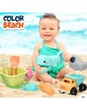 Beach toys set Colorbaby 19,5 x 10 x 19,5 cm (4 Units) | Tienda24 Tienda24.eu