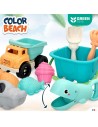 Strandspielzeuge-Set Colorbaby 19,5 x 10 x 19,5 cm (4 Stück) | Tienda24 Tienda24.eu