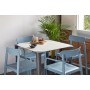 Garden chair Garbar Elba Dark grey polypropylene 56 x 53 x 80 cm 4 Units (4 Pieces) by Garbar, Garden Dining Chairs - Ref: D1...