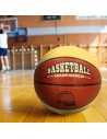 Basketball Ball Aktive 5 Beige Orange PVC 6 Units | Tienda24 Tienda24.eu