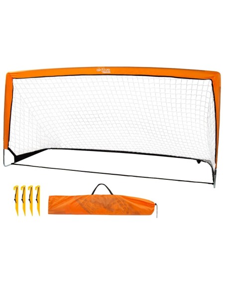 Rete da Calcio Aktive 200 x 100 x 100 cm (2 Unità) da Aktive, Porte - Ref: S8900961, Precio: 40,75 €, Descuento: %