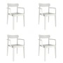 Garden chair Garbar Elba White polypropylene 56 x 53 x 80 cm 4 Units (4 Pieces) by Garbar, Garden Dining Chairs - Ref: D16265...