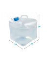 Botella de Agua Aktive Polietileno 15 L 24 x 28 x 24 cm (12 Unidades) | Tienda24 Tienda24.eu