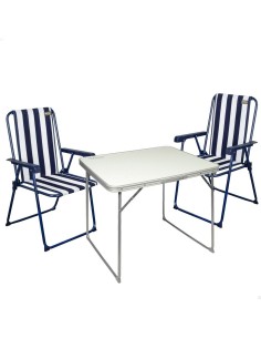 Tisch-Set mit 2 Stühlen DKD Home Decor 56 x 57,5 x 82 cm | Tienda24 Tienda24.eu