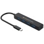 Hub USB Conceptronic CTC4USB3 Noir de Conceptronic, Hubs USB - Réf : S77202642, Prix : 18,73 €, Remise : %