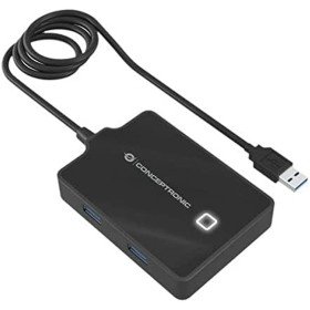 Hub USB Conceptronic 110517207101 Schwarz von Conceptronic, USB-Hubs - Ref: S77202673, Preis: 24,82 €, Rabatt: %