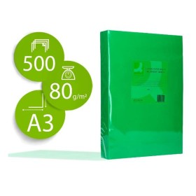 Papel para Imprimir Q-Connect KF18008 Verde A3 500 Hojas de Q-Connect, Papel de impresión - Ref: S77203808, Precio: 31,59 €, ...