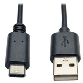 Adaptador USB-C a USB Eaton U038-006 Negro 1,83 m de Eaton, Cables VGA - Ref: S77205005, Precio: 15,50 €, Descuento: %