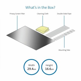 Privacy Filter for Monitor Kensington 626458 by Kensington, Portable Computer Screen Filters - Ref: S7722305, Price: 59,63 €,...