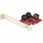 Carte de contrôleur RAID 6P6G-PCIE-SATA-CARD de Startech, Adaptateurs pour cartes mémoire - Réf : S7723088, Prix : 88,25 €, R...