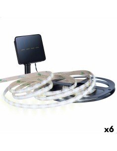 Striscia di luci Aktive LED Bianco Giardino 3 m (6 Unità) da Aktive, Nastri Led - Ref: S8901294, Precio: 75,25 €, Descuento: %