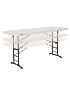 Mesa de apoio 40 x 40 x 85 cm Dourado Branco Ferro | Tienda24 Tienda24.eu