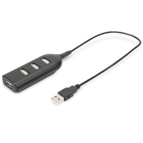 Hub USB Digitus by Assmann AB-50001-1 Noir de Digitus by Assmann, Hubs de réseau - Réf : S7729065, Prix : 9,32 €, Remise : %