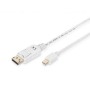 DisplayPort-Kabel Digitus by Assmann AK-340102-030-W Weiß 3 m von Digitus by Assmann, DisplayPort-Kabel - Ref: S7729659, Prei...