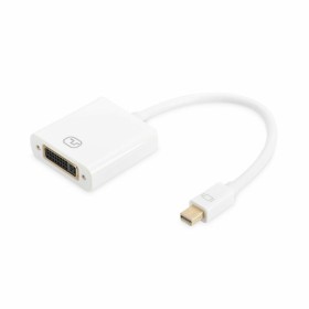 Adaptateur Mini DisplayPort vers DVI Digitus AK-340406-001-W Blanc Noir de Digitus, Câbles DisplayPort - Réf : S7729681, Prix...