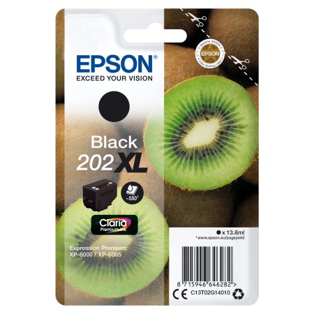 Cartucho de Tinta Compatible Epson CLARIA 202 BL Negro de Epson, Tóners y tinta de impresora - Ref: S7732357, Precio: 33,55 €...