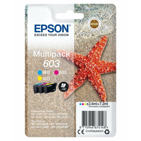 Tinteiro de Tinta Original Epson C13T03U54020 7,2 ml Multicolor de Epson, Toners e tinta de impressora - Ref: S7732431, Preço...