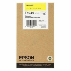 Cartouche d'encre originale Epson C13T603400 Jaune de Epson, Toners et encre pour imprimante - Réf : S7733084, Prix : 119,29 ...