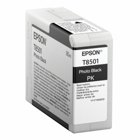 Cartouche d'encre originale Epson C13T850100 Noir de Epson, Toners et encre pour imprimante - Réf : S7733287, Prix : 60,80 €,...