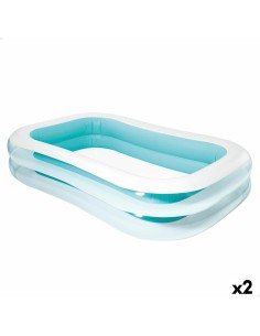 Piscina Insuflável para Crianças Bestway 262 x 157 x 46 cm Azul | Tienda24 Tienda24.eu