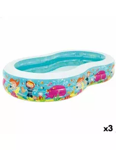 Inflatable pool Bestway 229 x 152 x 51 cm Blue | Tienda24 Tienda24.eu