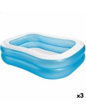 Inflatable pool Intex Blue White Blue/White 540 L 203 x 48 x 152 cm (3 Units) | Tienda24 Tienda24.eu