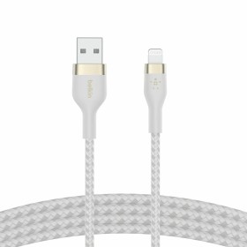 Câble USB vers Lightning Belkin CAA010BT1MWH Blanc de Belkin, Câbles USB - Réf : S7733922, Prix : 29,35 €, Remise : %