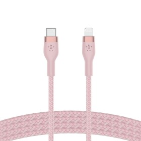 Cabo USB-C para Lightning Belkin CAA011BT1MPK 1 m Cor de Rosa de Belkin, Cabos USB - Ref: S7733933, Preço: 30,43 €, Desconto: %