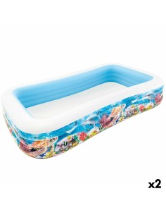 Piscina Insuflável para Crianças Intex Tropical 1020 L 305 x 56 x 183 cm (2 Unidades) de Intex, Piscinas insufláveis - Ref: S...