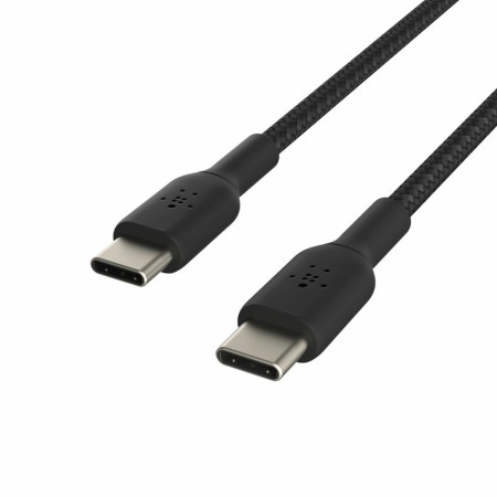 USB-C Cable Belkin CAB004BT1MBK Black 1 m | Tienda24 - Global Online Shop Tienda24.eu