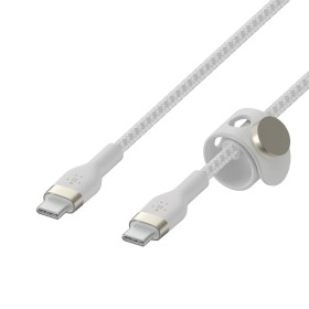 Cable USB-C Belkin CAB011BT2MWH 2 m Blanco de Belkin, Cables USB - Ref: S7734000, Precio: 29,45 €, Descuento: %