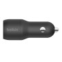 Chargeur de voiture Belkin CCD001BT1MBK 24 W de Belkin, Chargeurs - Réf : S7734293, Prix : 32,28 €, Remise : %