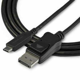 Adaptateur USB C vers DisplayPort Startech CDP2DP141MB   Noir 1 m de Startech, Accessoires pour lecteurs MP3 - Réf : S7734364...