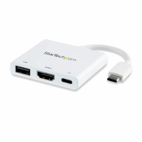 Adattatore USB-C Startech CDP2HDUACPW Bianco 4K Ultra HD di Startech, Adattatori USB - Rif: S7734415, Prezzo: 31,62 €, Sconto: %